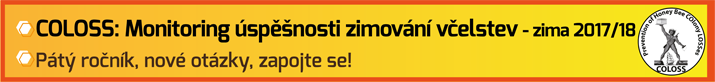 COLOSS - monitoring úspešnosti zimování vcelstev